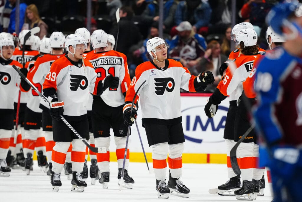 10 observations: Flyers close out road trip in style, rebound from devastating Utah loss to blow out high-powered Avs 7-3