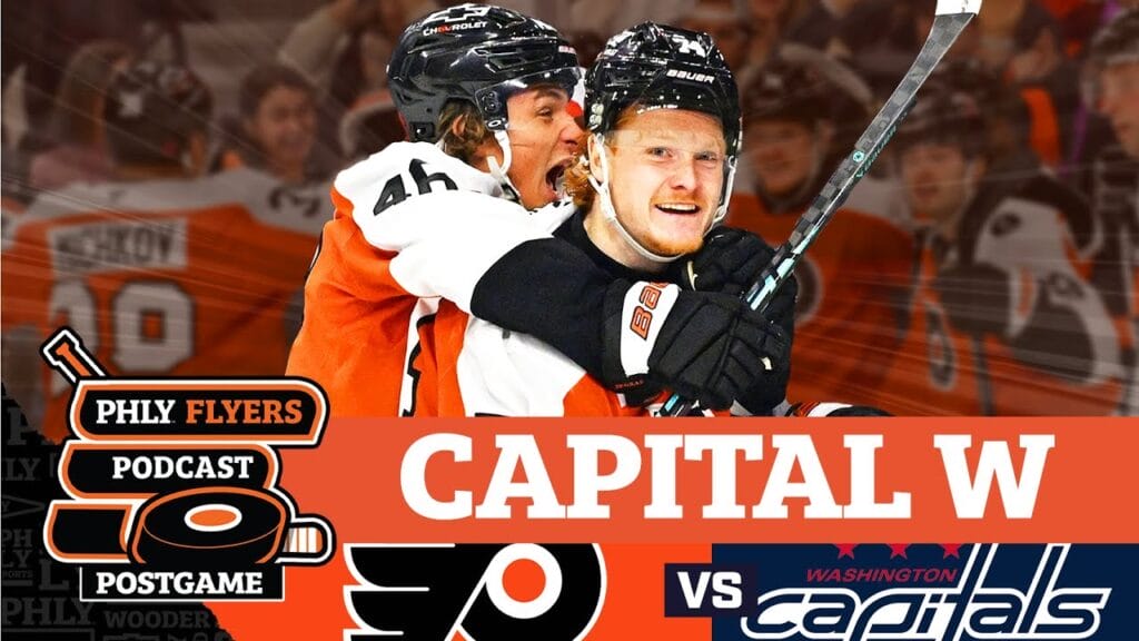 Owen Tippett continues impressive stretch, Flyers end losing streak vs. Capitals | PHLY Flyers Postgame
