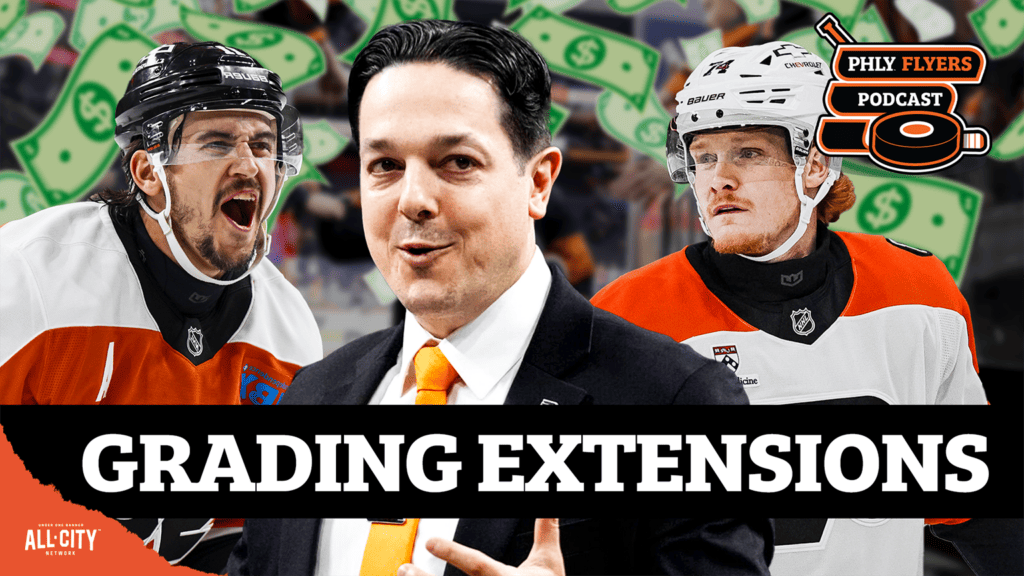 Grading Danny Briere’s contract extensions for Tippett, Konecny & more; Barkey living with Zegras