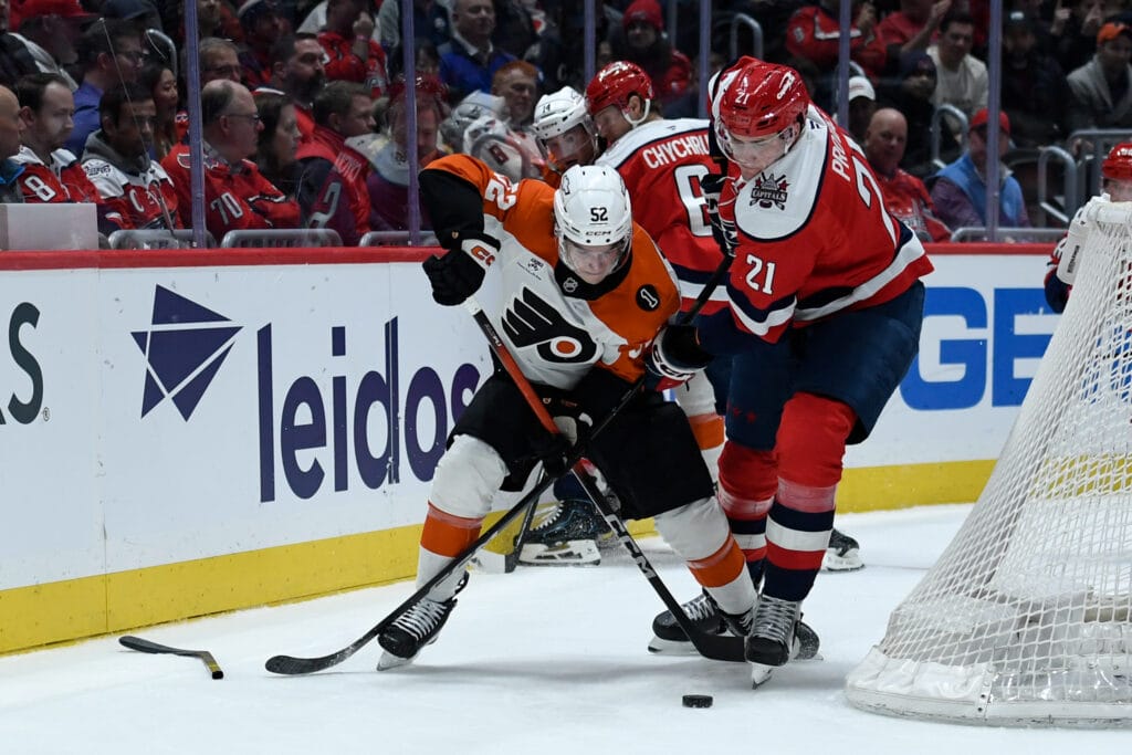 5 observations: Flyers allow late goal to Capitals, stumble out of Olympic break to 3-1 defeat