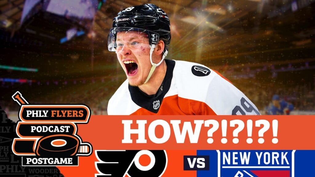 MICHKOVMANIA! Matvei Michkov scores twice, including OT winner at MSG vs NYR | PHLY Flyers Podcast