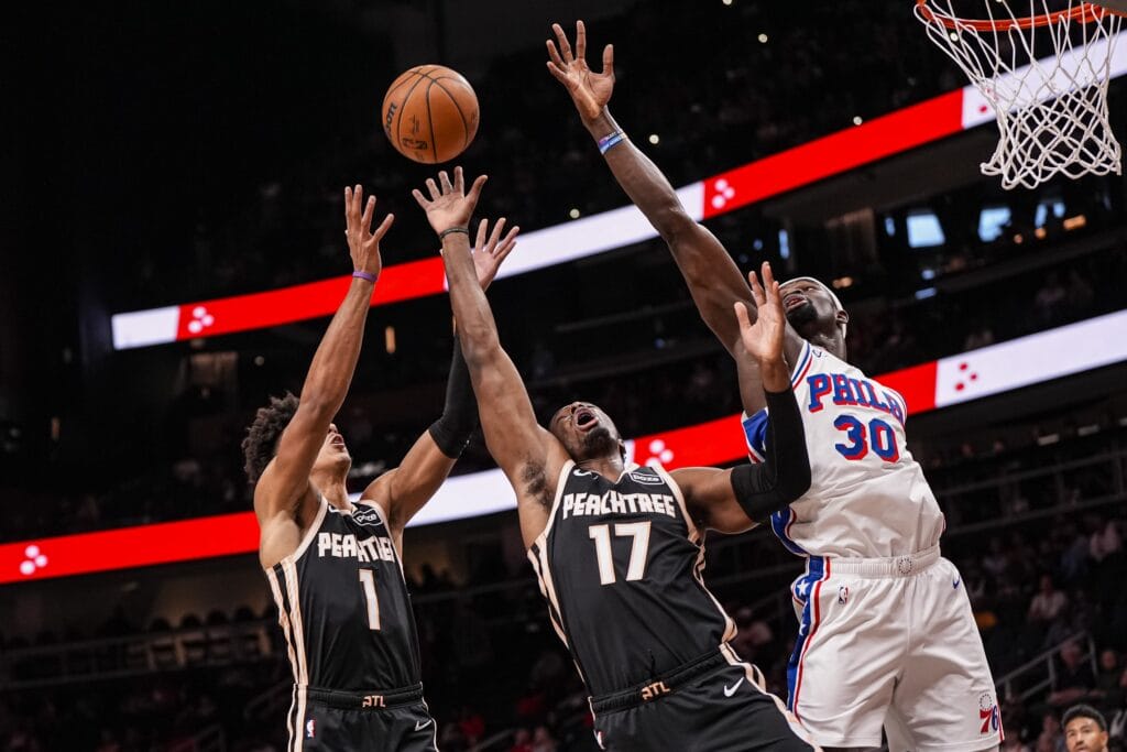 Instant observations: Tyrese Maxey injured late in Sixers loss to Hawks