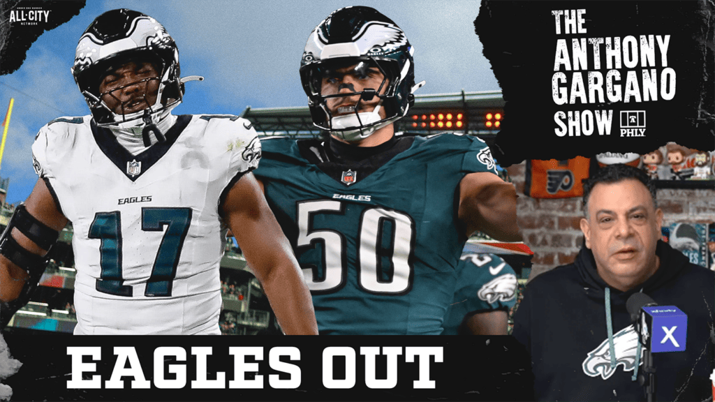 The Anthony Gargano Show | Eagles Lose Phillips, Dean & Blankenship! Luzardo Signs 5-Year Deal, Sixers & Flyers Blow Out