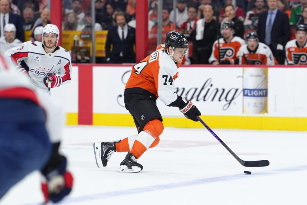 10 observations: Tippett an “absolute horse” as Flyers roll to big 4-1 victory over Capitals