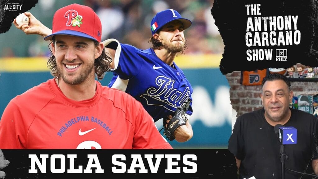 The Anthony Gargano Show | Nola Saves USA in WBC! Eagles LB Campbell Out | Flyers Top Caps | Sixers vs Pistons