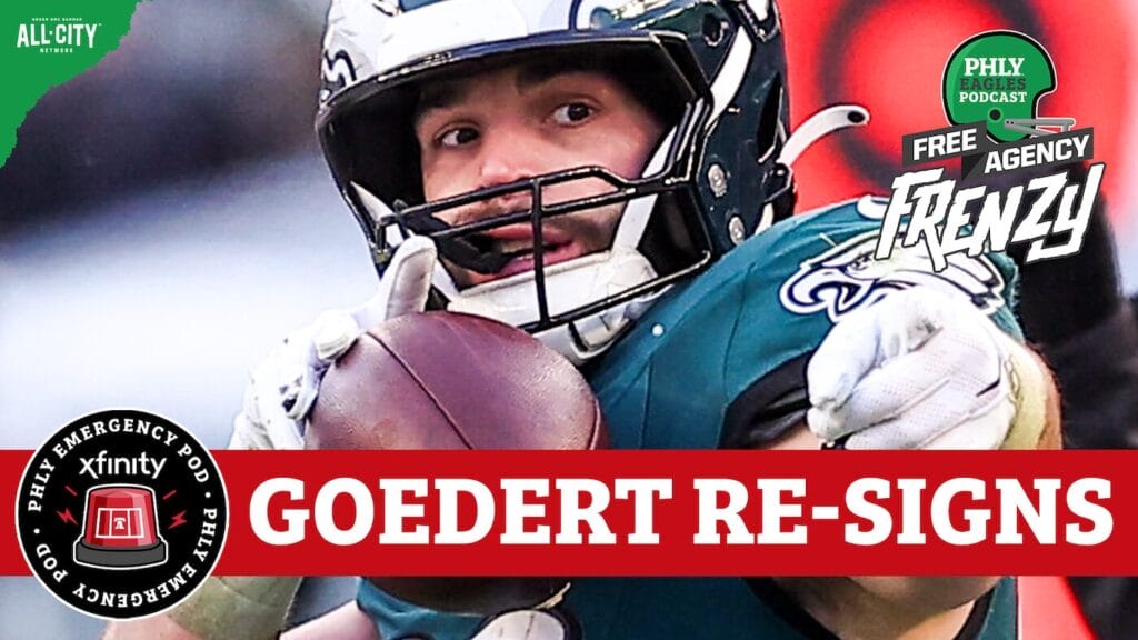 BREAKING: Eagles re-sign Dallas Goedert to one-year contract extension | PHLY Eagles Podcast