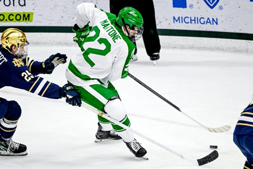 Porter Martone signs entry-level contract with Flyers, poised to make NHL debut this week