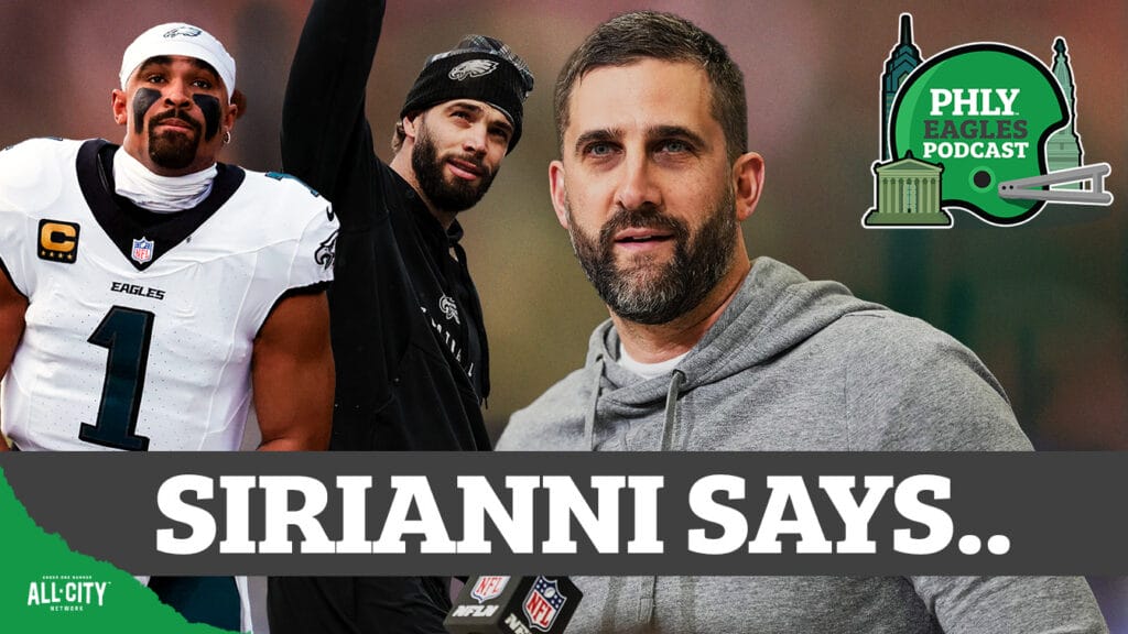 Nick Sirianni press conference reaction LIVE from owners meetings | PHLY Eagles Podcast