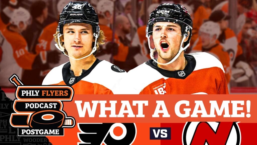 POSTGAME: Zegras, Foerster SCORE 2 Goals, Flyers Extend NHL Playoff Race Lead | PHLY Flyers Podcast