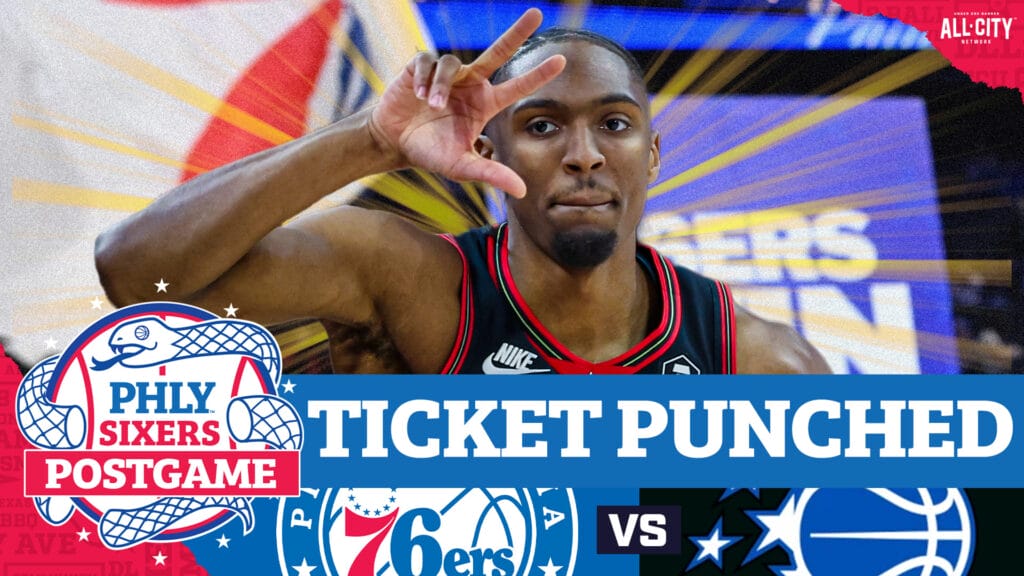 PHLY Sixers Podcast: POSTGAME: Tyrese Maxey, 76ers CLINCH 7-SEED, Move On To Play Celtics
