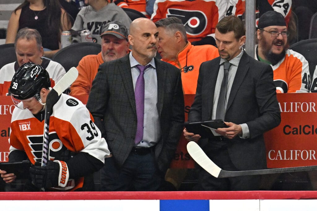 As a city prepares for the return of playoff hockey, Flyers head coach Rick Tocchet is ready for the moment