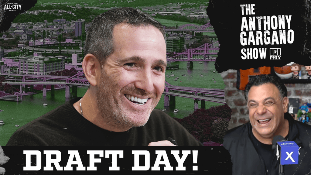 The Anthony Gargano Show | NFL Draft Tonight! Flyers Dominate Game 3, Phillies Lose Streak, Sixers Host Celtics