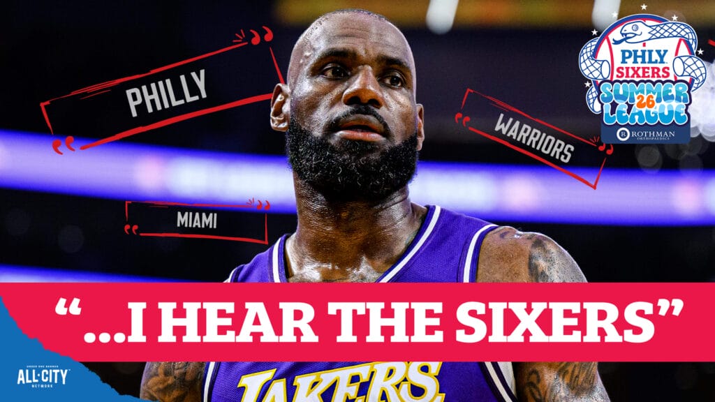 LeBron James HINTS At Sixers While We Wait On His Free Agency Decision | PHLY Sixers Podcast