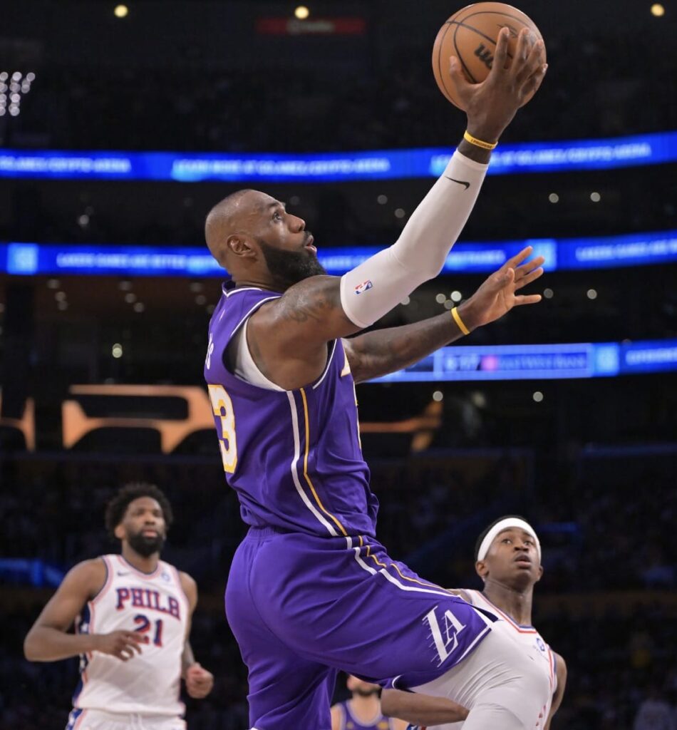 By joining the Sixers, LeBron James chose to embrace the pressure
