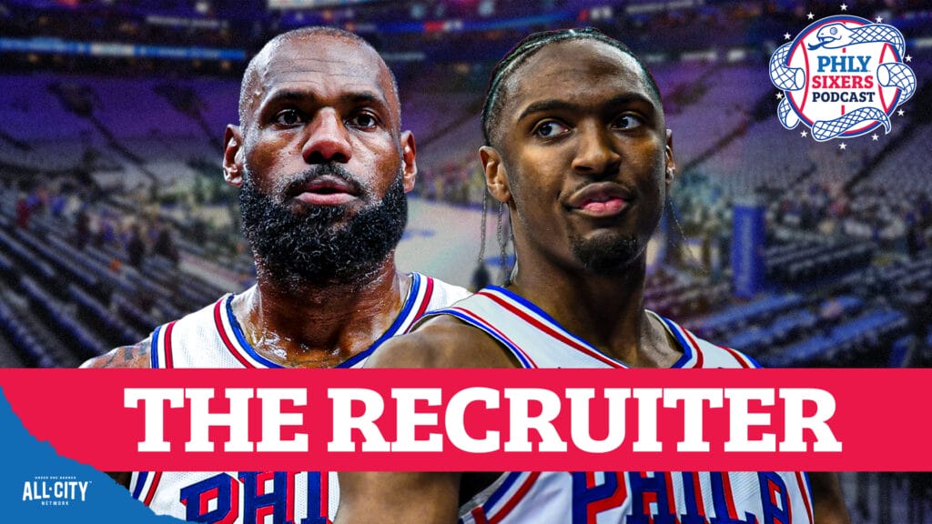 Tyrese Maxey REVEALS LeBron James Recruitment Pitch & 76ers Season Plans