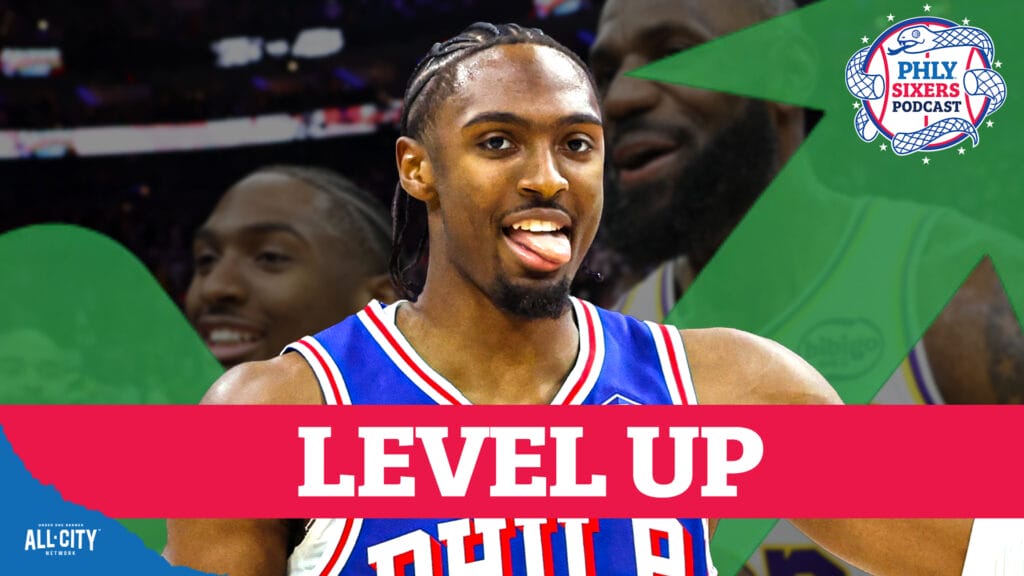 Tyrese Maxey Can Reach ANOTHER LEVEL W/ LeBron James & Jaylen Brown On 76ers | PHLY Sixers Podcast