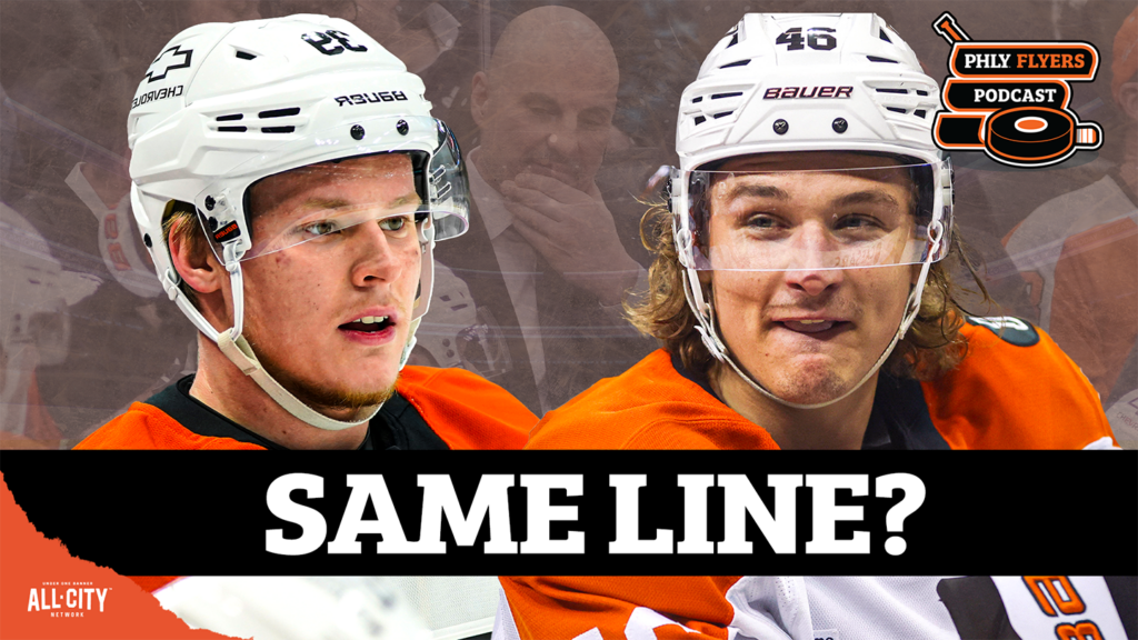Should Matvei Michkov & Trevor Zegras Play On Same Line For Flyers This Season? | PHLY Flyers Pod