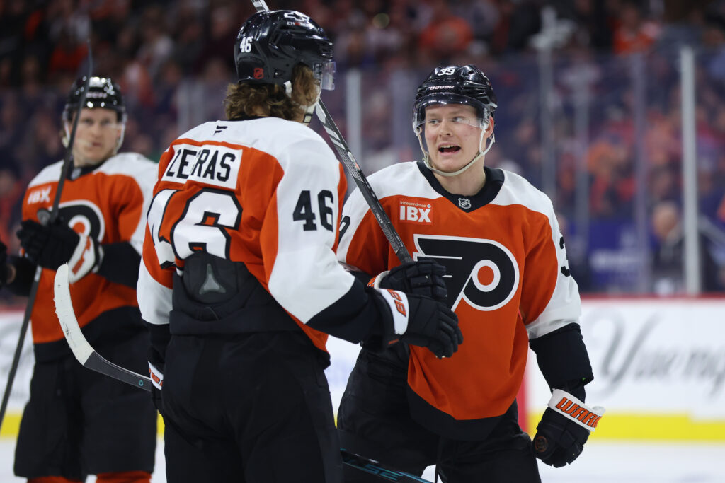 10 observations from Flyers camp scrimmage: The standouts, the new looks, and the physical battles
