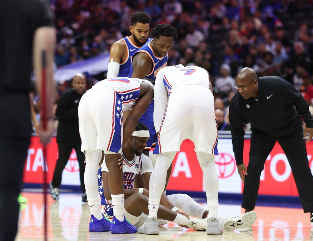 Ariel Hukporti’s injury is a big problem for the Sixers’ frontcourt