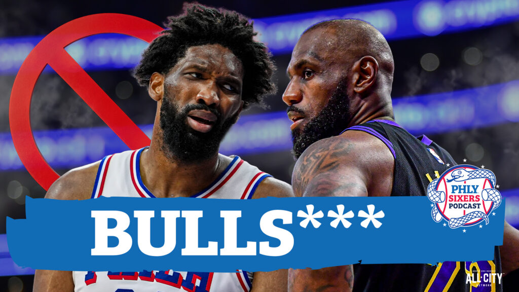76ers’ LeBron James CALLS BS On Joel Embiid Report From Knicks’ Mike Breen | PHLY Sixers Podcast