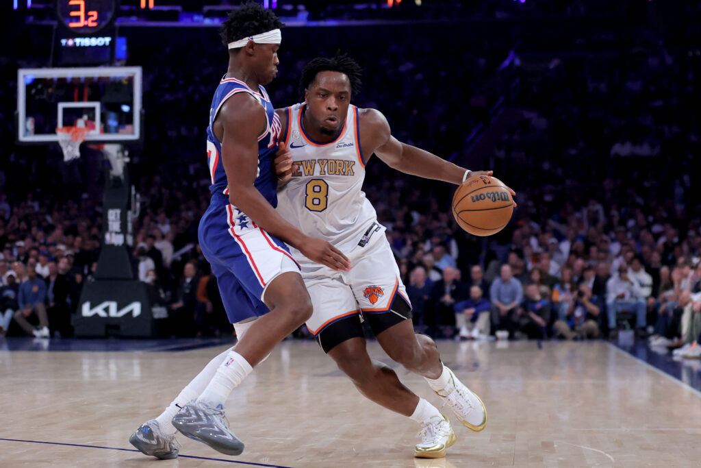 Joel Embiid turns back the clock in dominant defensive performance against Knicks
