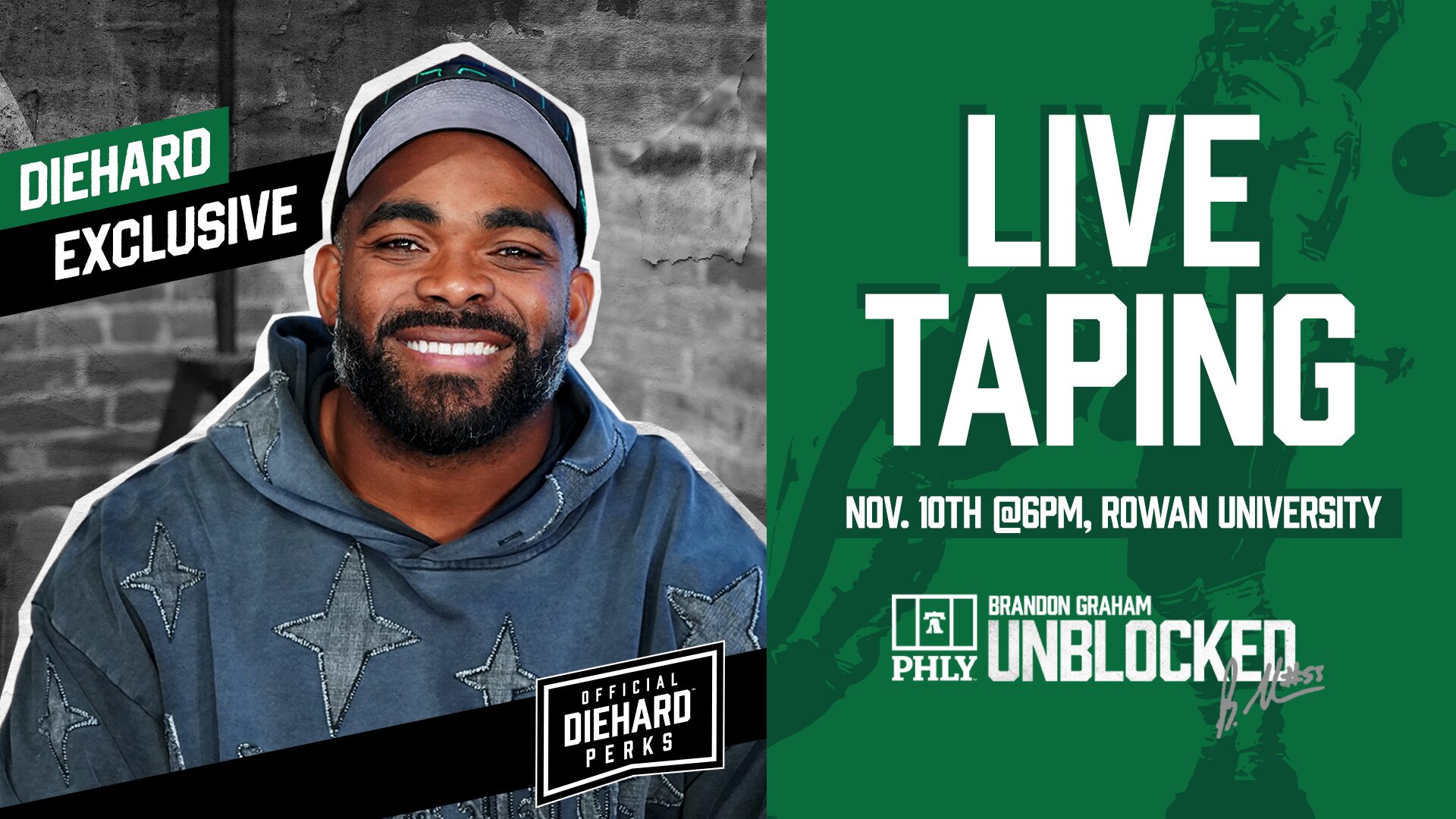 Brandon Graham Unblocked Show at Rowan University