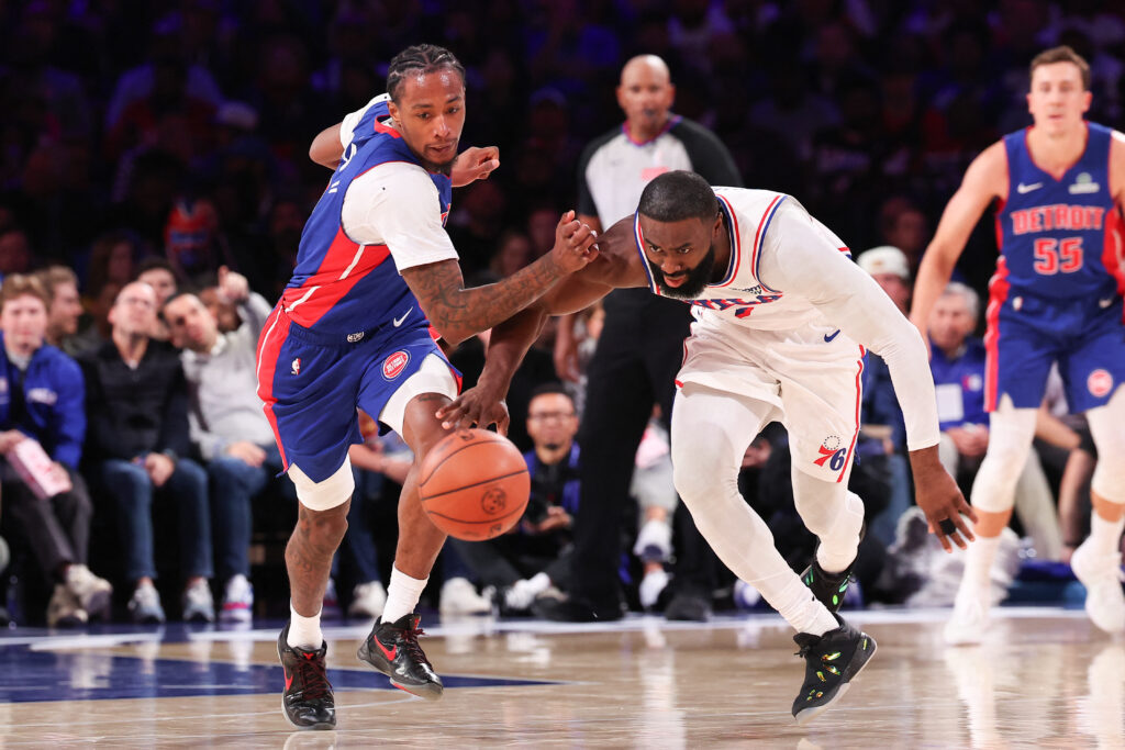 Sixers fall to 3-1 as Pistons shut down Jaylen Brown, Philadelphia offense